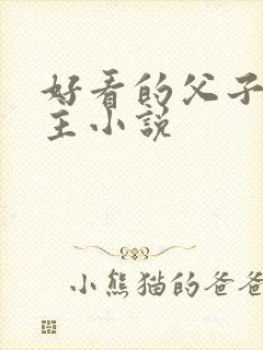 好看的父子双男主小说封面