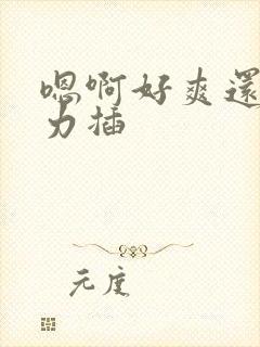 嗯啊好爽还要用力插