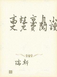 高枝京月小说全文免费阅读最新章节封面