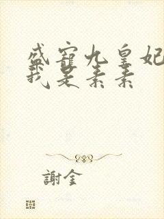 盛宠九皇妃作者我是素素