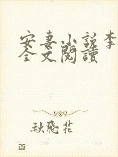 安妻小说李小雾全文阅读