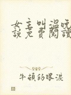 女主叫温晚的小说免费阅读