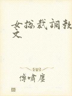 女总裁调教sm文