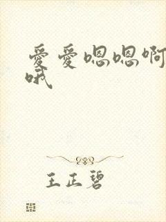 爱爱嗯嗯啊啊哦哦封面