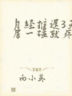 月经推迟3天乳房一碰就疼