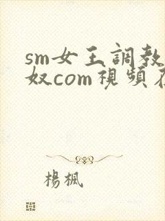 sm女王调教男奴com视频在线封面