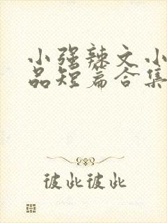 小强辣文小说精品短篇合集