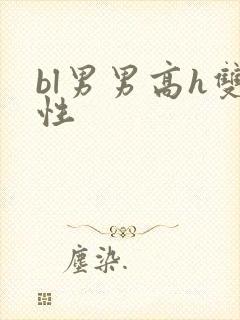 bl男男高h双性封面