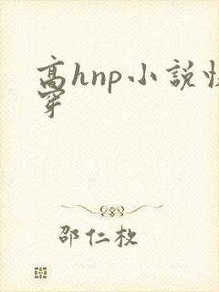 高hnp小说快穿