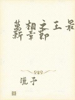 万相之王最近更新章节