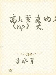高h荤爽肉欲文〈np〉文