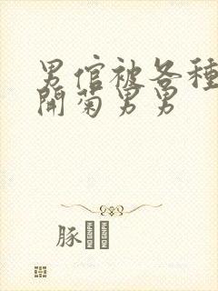 男倌被各种玉势开菊男男封面