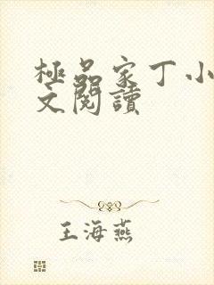 极品家丁小说全文阅读