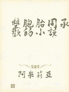 双胞胎同承雨露欢的小说