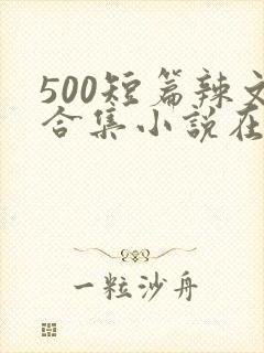 500短篇辣文合集小说在线阅读