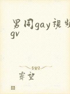 男同gay视频gv