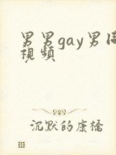 男男gay男同视频