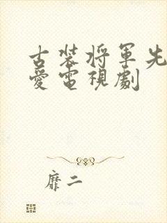 古装将军先婚后爱电视剧