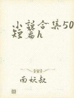 小说合集500短篇h封面