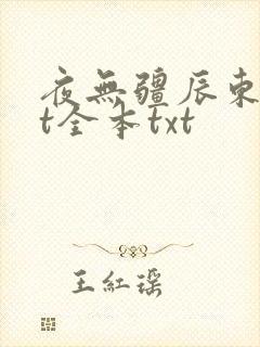 夜无疆辰东txt全本txt