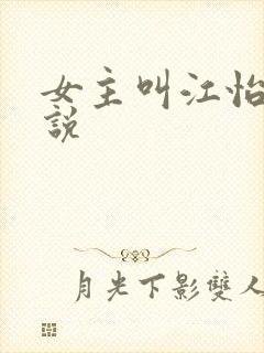 女主叫江怡的小说