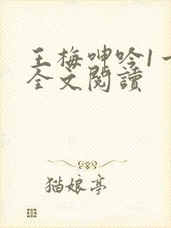 王梅呻吟1一6全文阅读封面