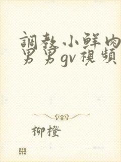 调教小鲜肉捆绑男男gv视频