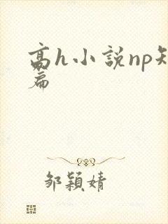 高h小说np短篇