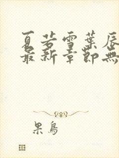 夏若雪叶辰孙怡最新章节无弹窗免费阅读全文封面