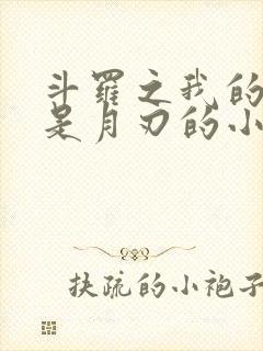 斗罗之我的武魂是月刃的小说封面