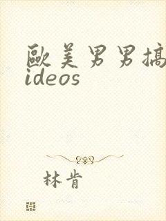 欧美男男搞基videos