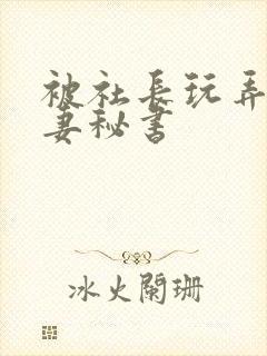 被社长玩弄的人妻秘书