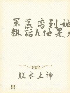 军区脔到她哭h粗话h他是疯批