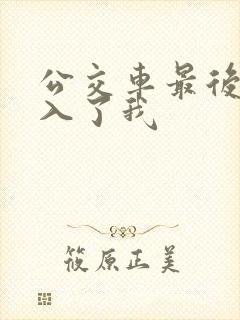 公交车最后一排入了我