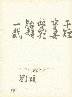 一胎双宝千亿总裁超宠妻短剧