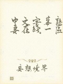 中文字幕熟女人妻在线一区二区