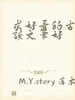 求好看的古言小说文笔好封面