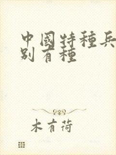 中国特种兵之特别有种