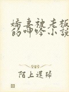 娇妻被老板蹂躏的呻吟小说