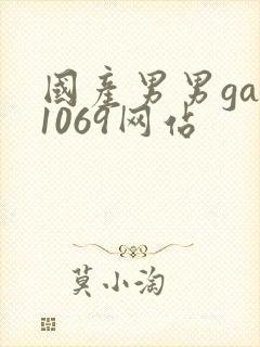 国产男男gay1069网站封面