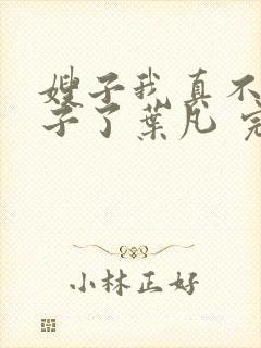 嫂子我真不是傻子了叶凡 完本封面