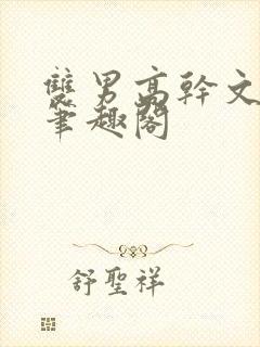 双男高干文小说笔趣阁封面