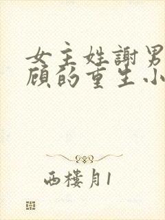 女主姓谢男主姓顾的重生小说封面