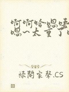 啊啊哈嗯唔昂昂嗯~太重了嗯啊小说