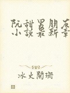 阮甜男朋友室友小说最新章节更新