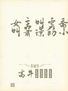 女主叫云乔男主叫萧璟的小说封面