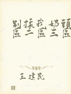 别揉我奶头嗯一区二区三区封面