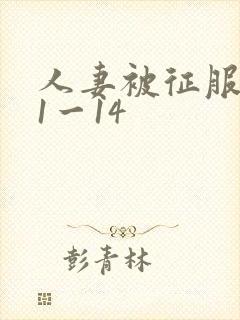 人妻被征服沦陷1一14