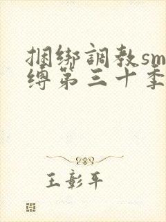 捆绑调教sm束缚第三十季