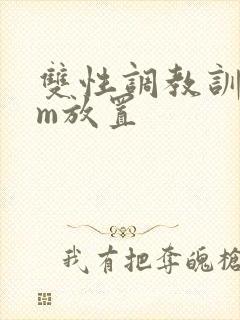 双性调教训诫sm放置